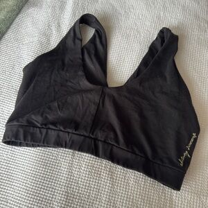 Whitney Simmons x Gymshark Black Leggings and Sports Bra